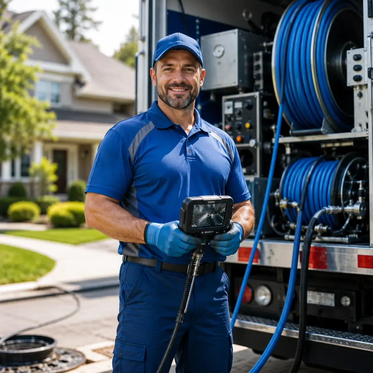 Local outdoor drain cleaning specialists in Stanford, IL
